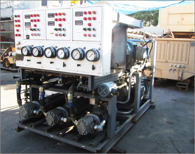 5000 PSI Hydraulic Power Unit with Digital Readouts