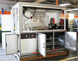 TSH-F18-101 Universal Linear and Rotary Actuator Test Stand